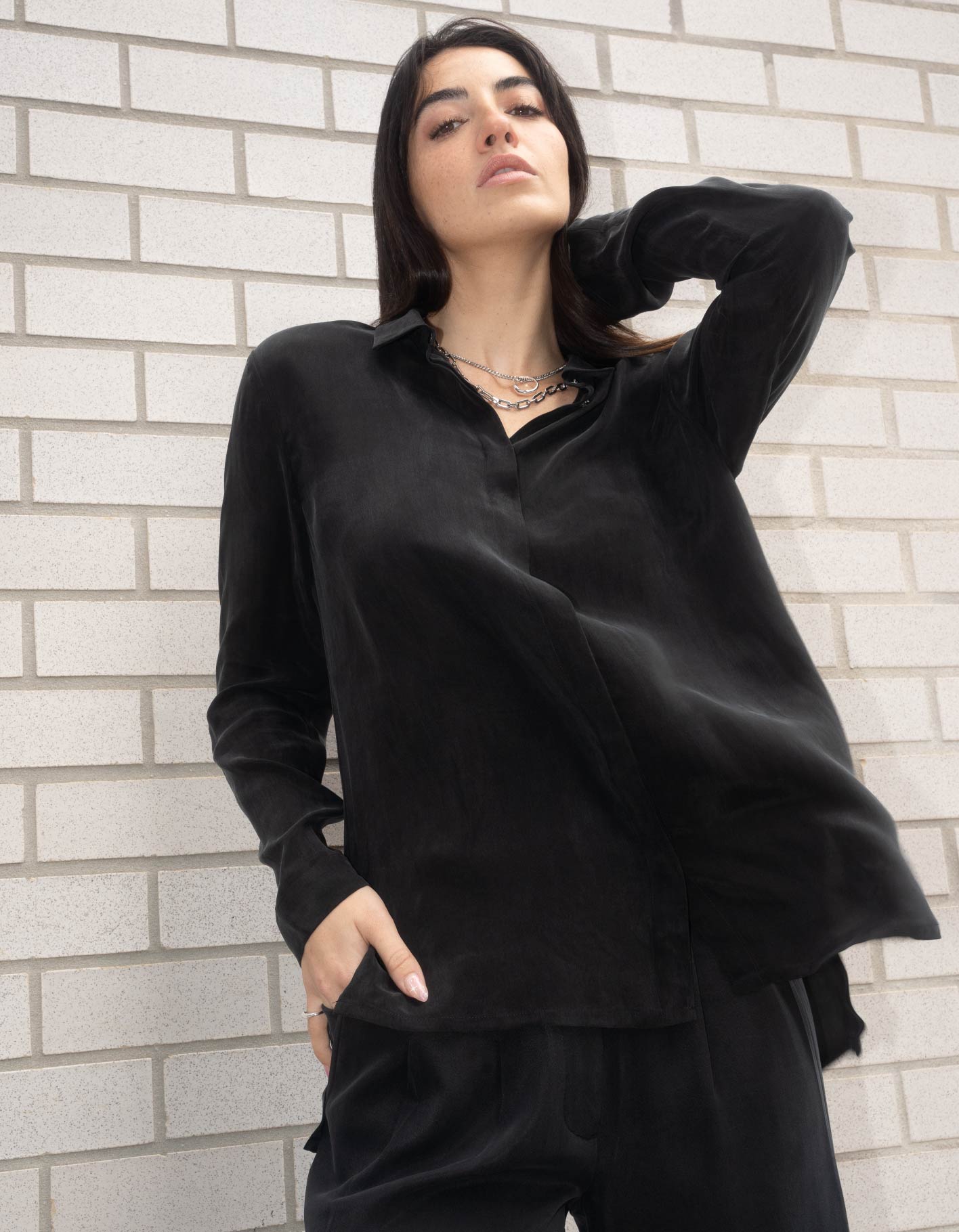 Something Luxe Button Down Shirt