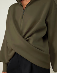 With A Twist Pullover