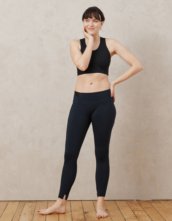Crop And Roll Leggings