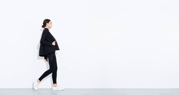The little black jacket - inspired by a classic black bomber made from recycled materials. Technical apparel by ADAY