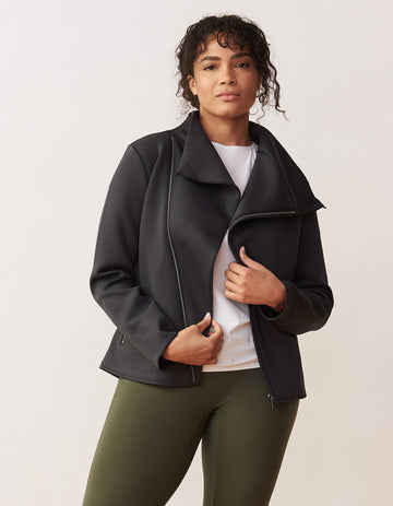 Navy Define zip-up jacket, lululemon